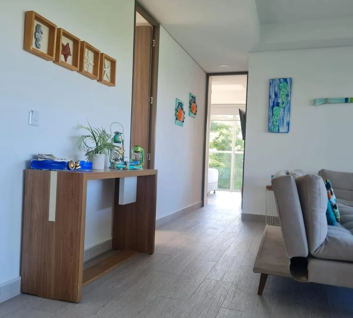 Beautiful Beach Apartment In Zazue Santa Marta